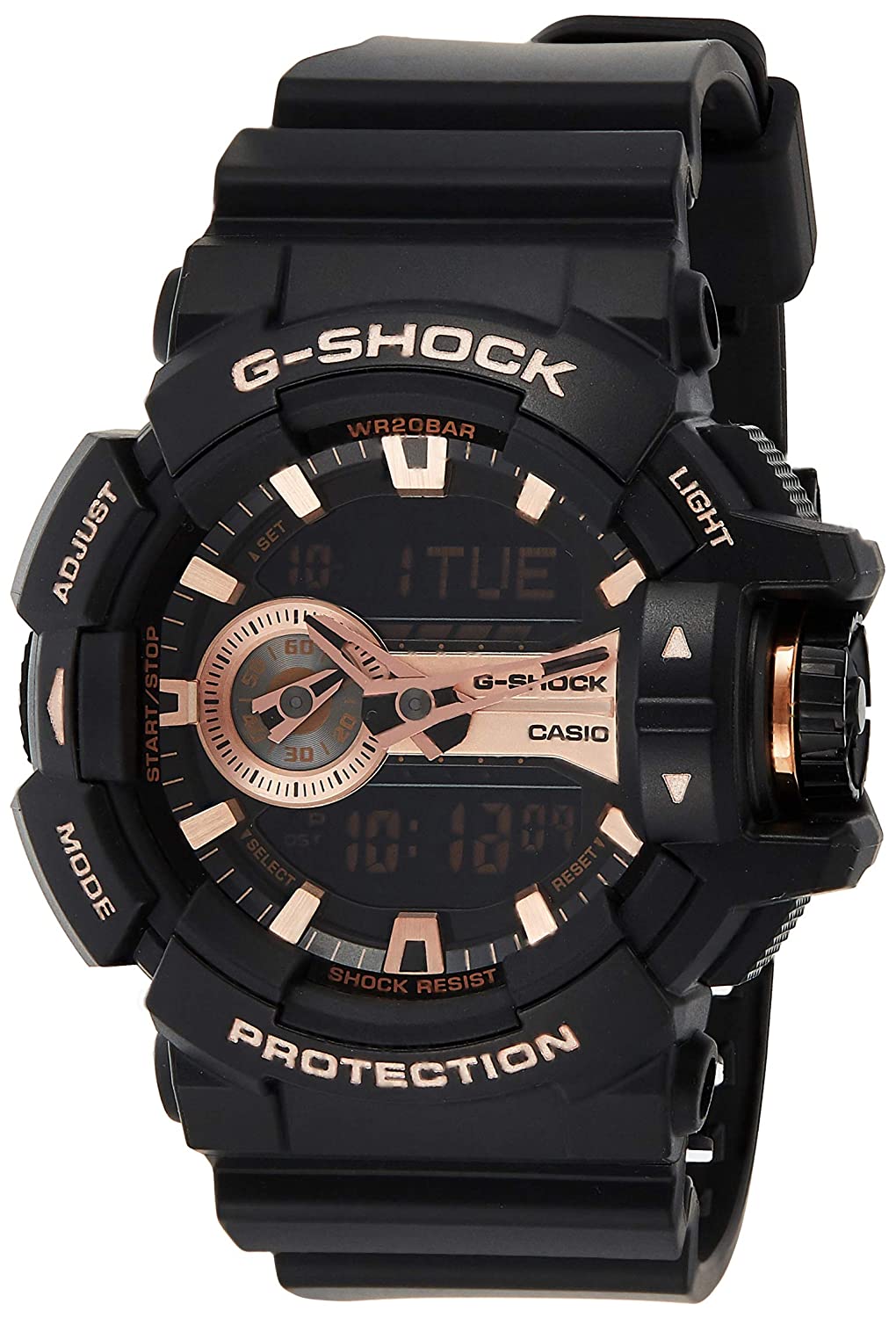 Casio G-Shock Analog-Digital Brown Dial Men's Watch - GA-400GB-1A4DR (G650)