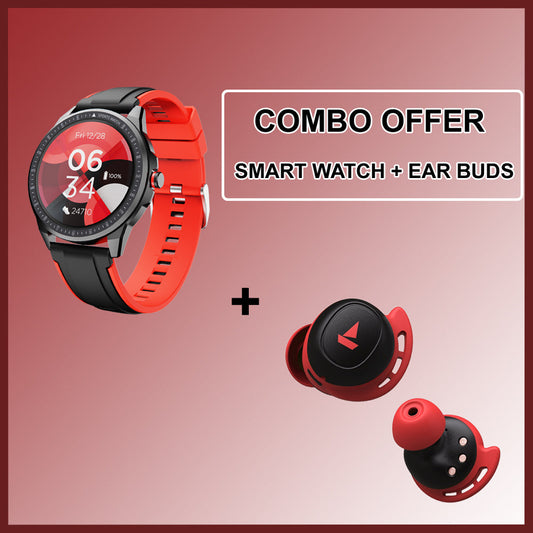 BT watch Flash smartwatch with earbuds Offer