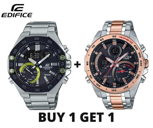 Casio EDIFICE Chronograph Mens Combo