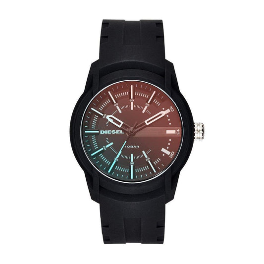 Diesel Analog Black Over sized dial Unisex Watch-DZ1819