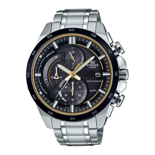 Casio Edifice EFR 540 DY Black Dial Silver Stainless Steel Chronograph Men’s watch
